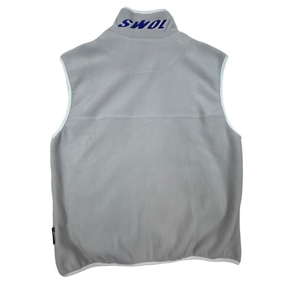 Swol Men’s Gray Sleeveless Zip Up Golf Vest Sz L - NWT - Picture 2 of 9